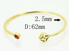 HY Wholesale Bangles Jewelry Stainless Steel 316L Fashion Bangle-HY12B0337PX