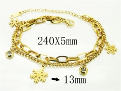 HY Wholesale 316L Stainless Steel Jewelry Bracelets-HY89B0085MLS