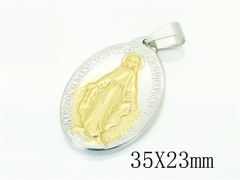 HY Wholesale Pendant 316L Stainless Steel Jewelry Pendant-HY12P1637KLC
