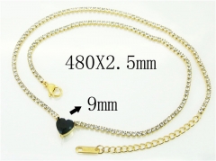 HY Wholesale Necklaces Stainless Steel 316L Jewelry Necklaces-HY59N0319HHX