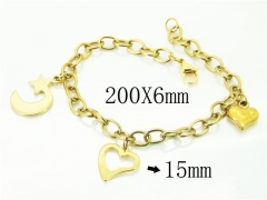 HY Wholesale 316L Stainless Steel Jewelry Bracelets-HY62B0672MR