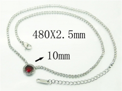 HY Wholesale Necklaces Stainless Steel 316L Jewelry Necklaces-HY59N0340HWW