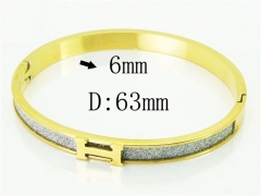 HY Wholesale Bangles Jewelry Stainless Steel 316L Fashion Bangle-HY32B0769HIS