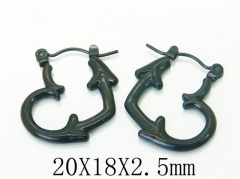HY Wholesale Earrings 316L Stainless Steel Popular Jewelry Earrings-HY70E0954LW