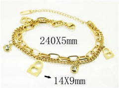 HY Wholesale 316L Stainless Steel Jewelry Bracelets-HY89B0083MLD
