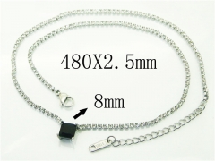HY Wholesale Necklaces Stainless Steel 316L Jewelry Necklaces-HY59N0367HZZ
