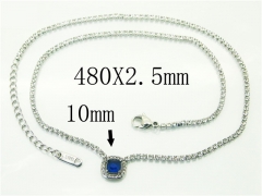 HY Wholesale Necklaces Stainless Steel 316L Jewelry Necklaces-HY59N0345HVV