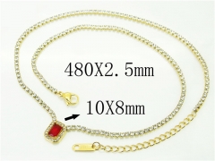HY Wholesale Necklaces Stainless Steel 316L Jewelry Necklaces-HY59N0308HHG