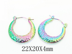 HY Wholesale Earrings 316L Stainless Steel Popular Jewelry Earrings-HY70E1015LT
