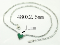 HY Wholesale Necklaces Stainless Steel 316L Jewelry Necklaces-HY59N0373HEE