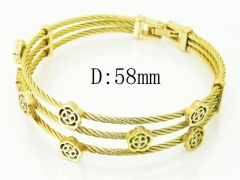 HY Wholesale Bangles Jewelry Stainless Steel 316L Fashion Bangle-HY80B1575HME