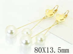 HY Wholesale Earrings 316L Stainless Steel Popular Jewelry Earrings-HY60E1234JW