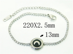 HY Wholesale 316L Stainless Steel Jewelry Bracelets-HY59B0347OE