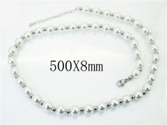 HY Wholesale Necklaces Stainless Steel 316L Jewelry Necklaces-HY59N0288PW