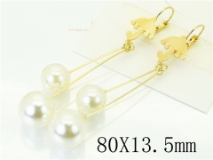 HY Wholesale Earrings 316L Stainless Steel Popular Jewelry Earrings-HY60E1253JE