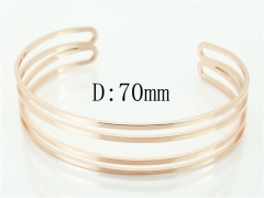 HY Wholesale Bangles Jewelry Stainless Steel 316L Fashion Bangle-HY70B0517HJS