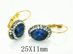 HY Wholesale Earrings 316L Stainless Steel Popular Jewelry Earrings-HY72E0048KR