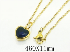 HY Wholesale Necklaces Stainless Steel 316L Jewelry Necklaces-HY15N0163MJB