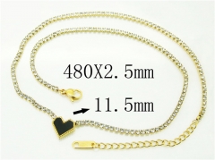 HY Wholesale Necklaces Stainless Steel 316L Jewelry Necklaces-HY59N0323HHS