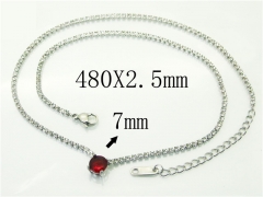 HY Wholesale Necklaces Stainless Steel 316L Jewelry Necklaces-HY59N0360HDD