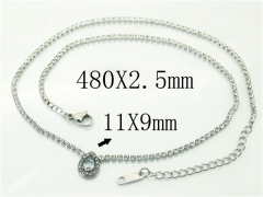 HY Wholesale Necklaces Stainless Steel 316L Jewelry Necklaces-HY59N0350HDD