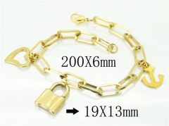 HY Wholesale 316L Stainless Steel Jewelry Bracelets-HY62B0667MLW