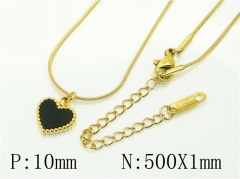 HY Wholesale Necklaces Stainless Steel 316L Jewelry Necklaces-HY59N0335MLA