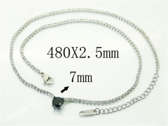 HY Wholesale Necklaces Stainless Steel 316L Jewelry Necklaces-HY59N0359HWW