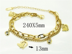 HY Wholesale 316L Stainless Steel Jewelry Bracelets-HY89B0068MLA