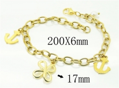 HY Wholesale 316L Stainless Steel Jewelry Bracelets-HY62B0671NR