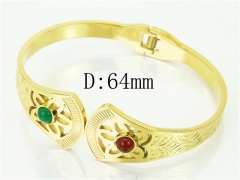 HY Wholesale Bangles Jewelry Stainless Steel 316L Fashion Bangle-HY80B1574HJX