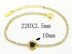 HY Wholesale 316L Stainless Steel Jewelry Bracelets-HY59B0279OLS
