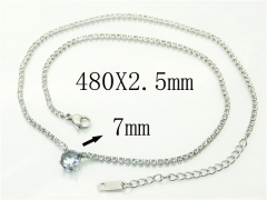 HY Wholesale Necklaces Stainless Steel 316L Jewelry Necklaces-HY59N0358HTT