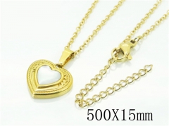 HY Wholesale Necklaces Stainless Steel 316L Jewelry Necklaces-HY12N0521ML