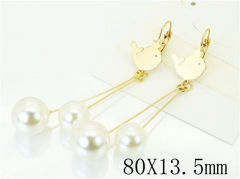 HY Wholesale Earrings 316L Stainless Steel Popular Jewelry Earrings-HY60E1164JG