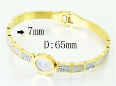 HY Wholesale Bangles Jewelry Stainless Steel 316L Fashion Bangle-HY32B0773HLW