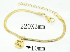 HY Wholesale 316L Stainless Steel Jewelry Bracelets-HY91B0291NE
