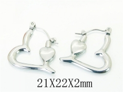 HY Wholesale Earrings 316L Stainless Steel Popular Jewelry Earrings-HY70E0947KE