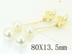 HY Wholesale Earrings 316L Stainless Steel Popular Jewelry Earrings-HY60E1196JE