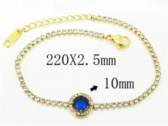 HY Wholesale 316L Stainless Steel Jewelry Bracelets-HY59B0273OLB