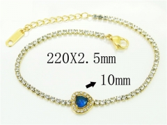 HY Wholesale 316L Stainless Steel Jewelry Bracelets-HY59B0281OLF