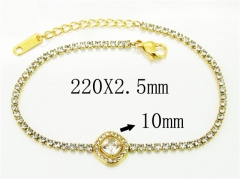 HY Wholesale 316L Stainless Steel Jewelry Bracelets-HY59B0274OLV