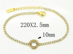 HY Wholesale 316L Stainless Steel Jewelry Bracelets-HY59B0270OLQ