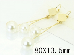 HY Wholesale Earrings 316L Stainless Steel Popular Jewelry Earrings-HY60E1235JR