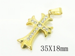 HY Wholesale Pendant 316L Stainless Steel Jewelry Pendant-HY12P1656KLS