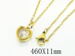 HY Wholesale Necklaces Stainless Steel 316L Jewelry Necklaces-HY15N0156MJQ