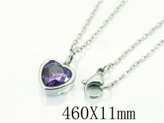 HY Wholesale Necklaces Stainless Steel 316L Jewelry Necklaces-HY15N0149LOQ