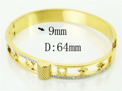 HY Wholesale Bangles Jewelry Stainless Steel 316L Fashion Bangle-HY32B0774HJW