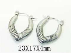 HY Wholesale Earrings 316L Stainless Steel Popular Jewelry Earrings-HY70E0962KD