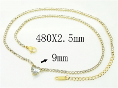 HY Wholesale Necklaces Stainless Steel 316L Jewelry Necklaces-HY59N0318HHC